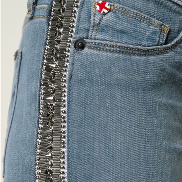 Hudson Jeans Luna Super Skinny with Studs - Picture 2 of 7